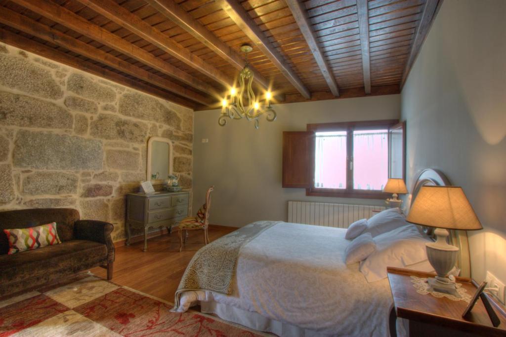 منزل الضيف O Viso  في Casa Ramiras الغرفة الصورة